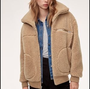 Aritzia Wilfred free the Teddy Jacket